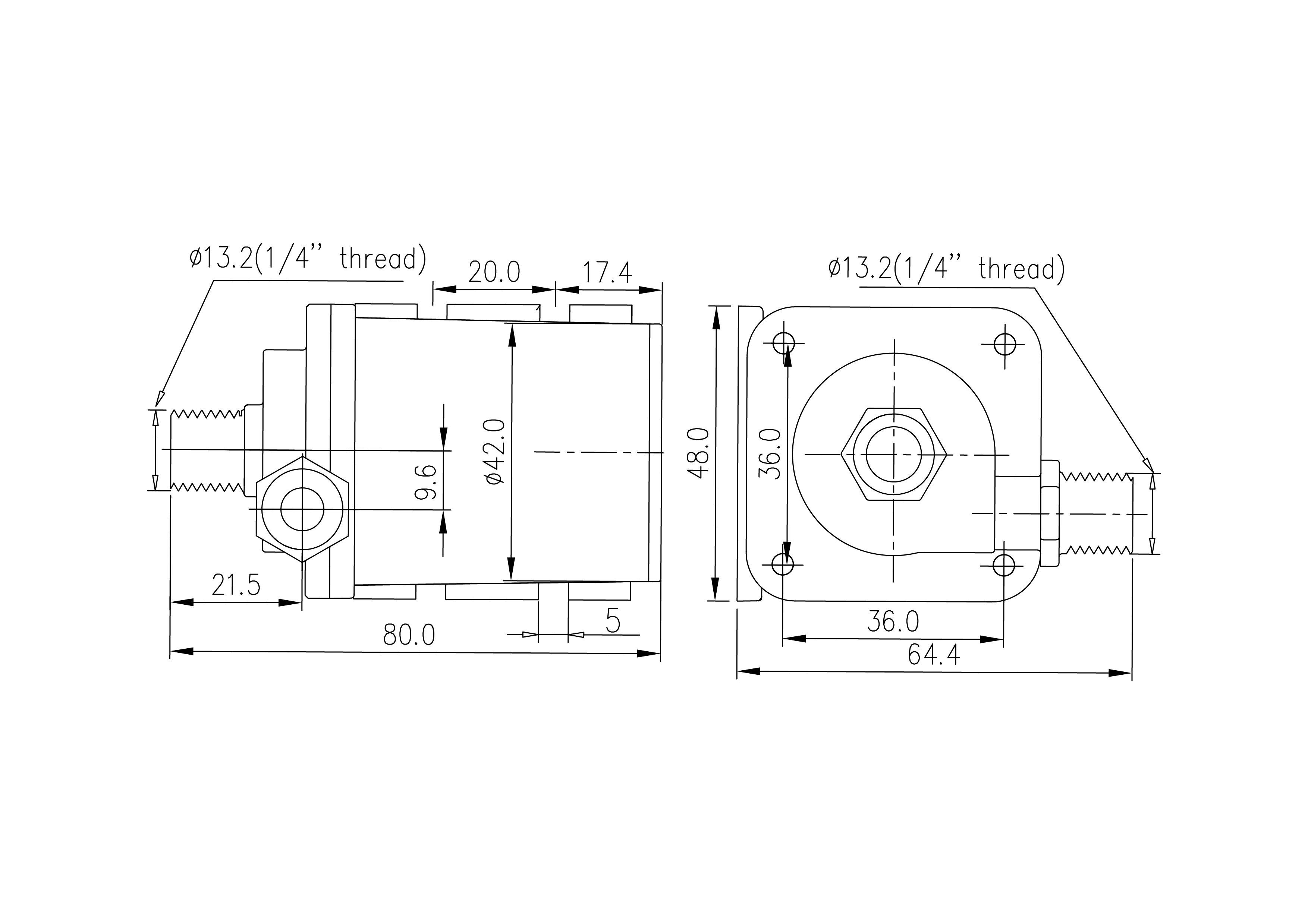 医疗美容仪器水泵DC40E